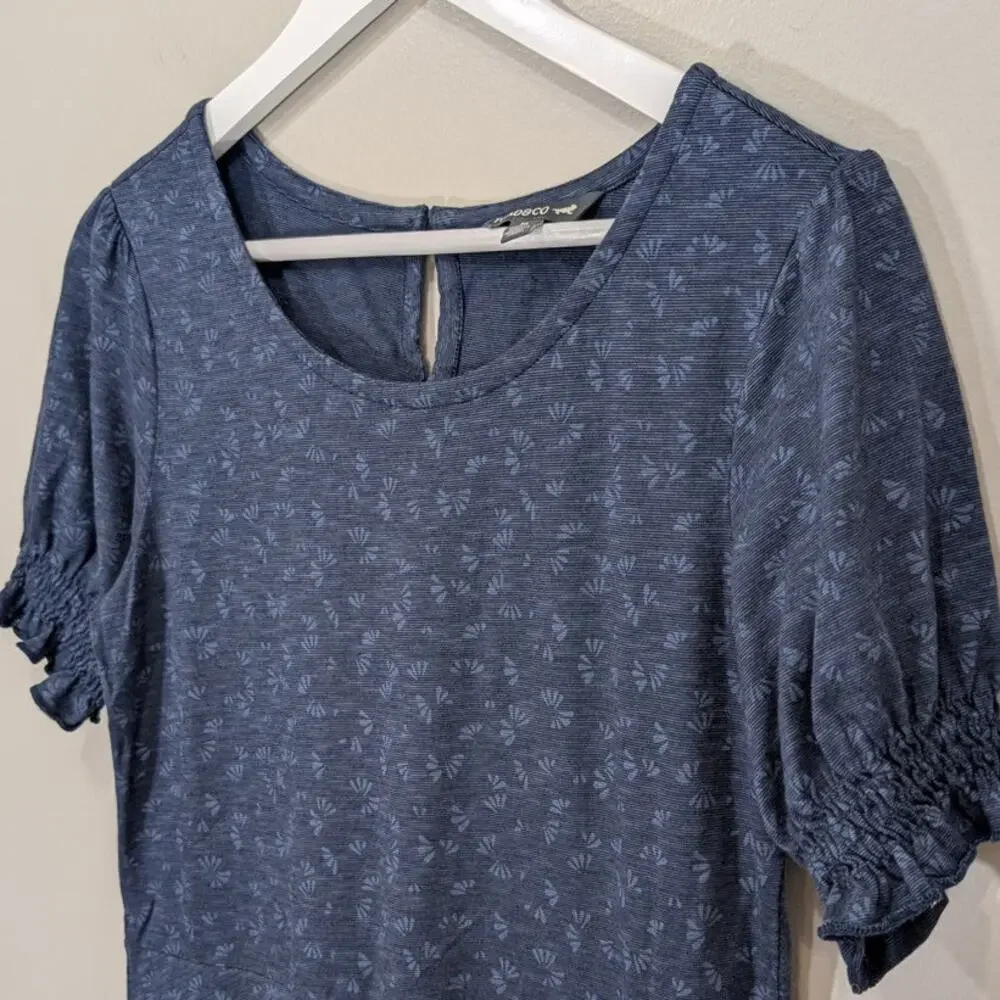 Toad & Co. Laurel Dress Blue CottageCore Coastal KidCore Feminine - Size M